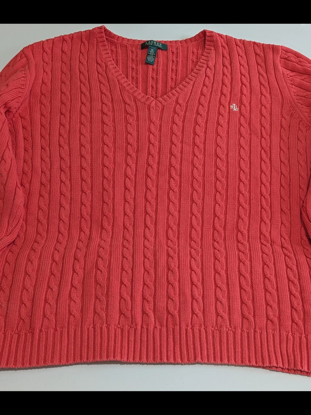Cotton V-Neck Plus Siz